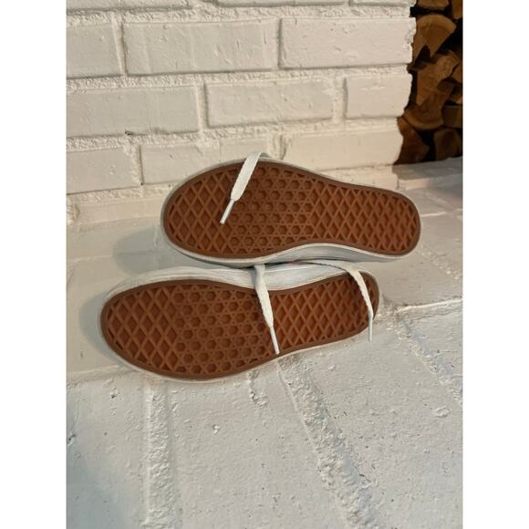 Vans Sk8-Hi Sneakers Patchwork Floral Print Junior Big Kid Youth Size 2.5 - Picture 7 of 7